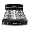 Estufa de mesa ABBA 4 puestos Gas natural SG400-5N Negro